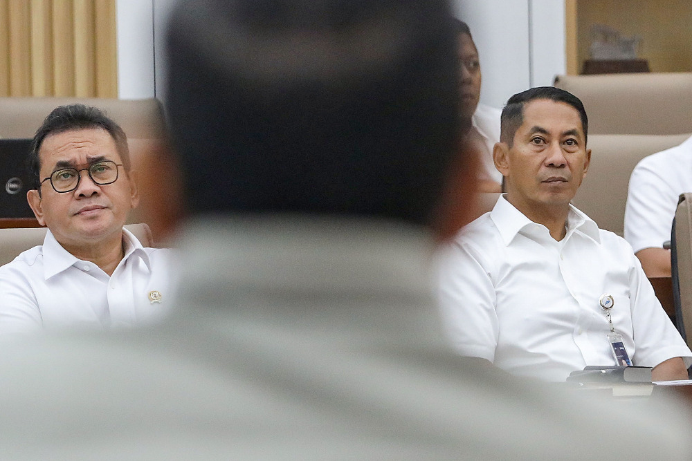  Menteri Perdagangan Budi Santoso Raker Dengan Komisi VI DPR Bahas Stabilitas Harga Pangan