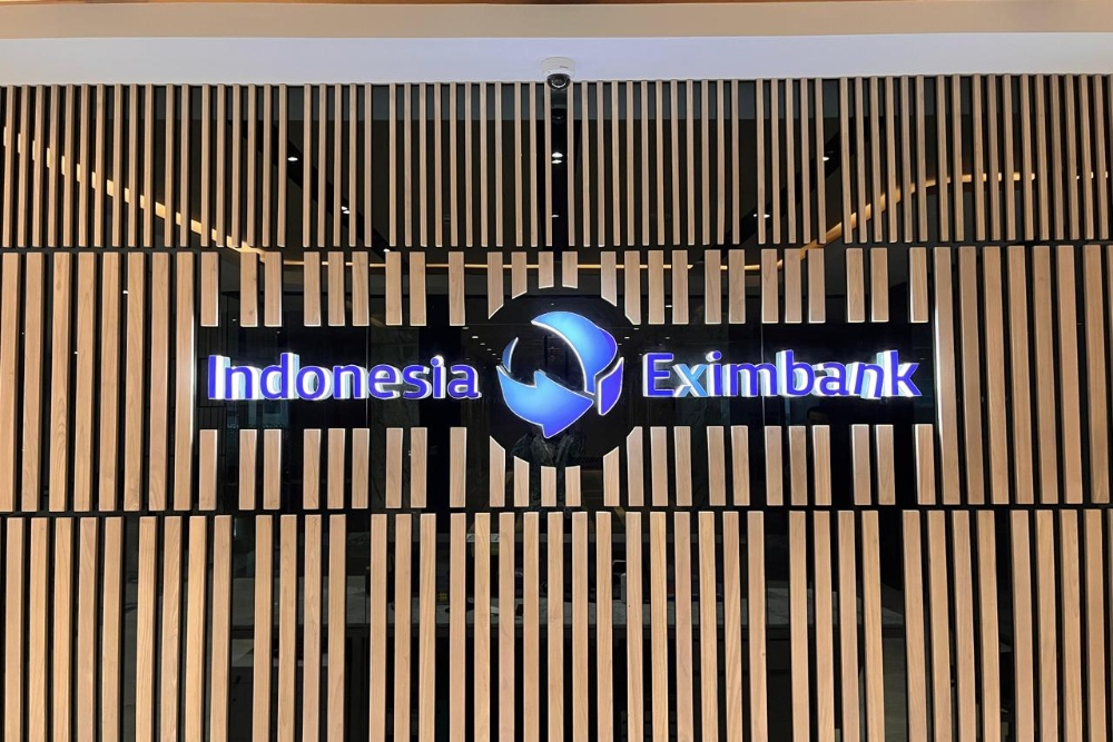 Logo Lembaga Pembiayaan Ekspor Indonesia (LPEI) atau Indonesia Eximbank