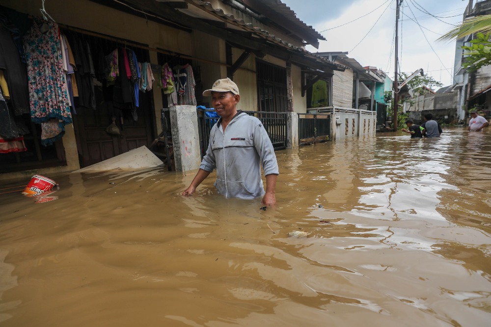  Banjir Jabodetabek, Wamen PU Pastikan Tak Ada Tanggul yang Jebol