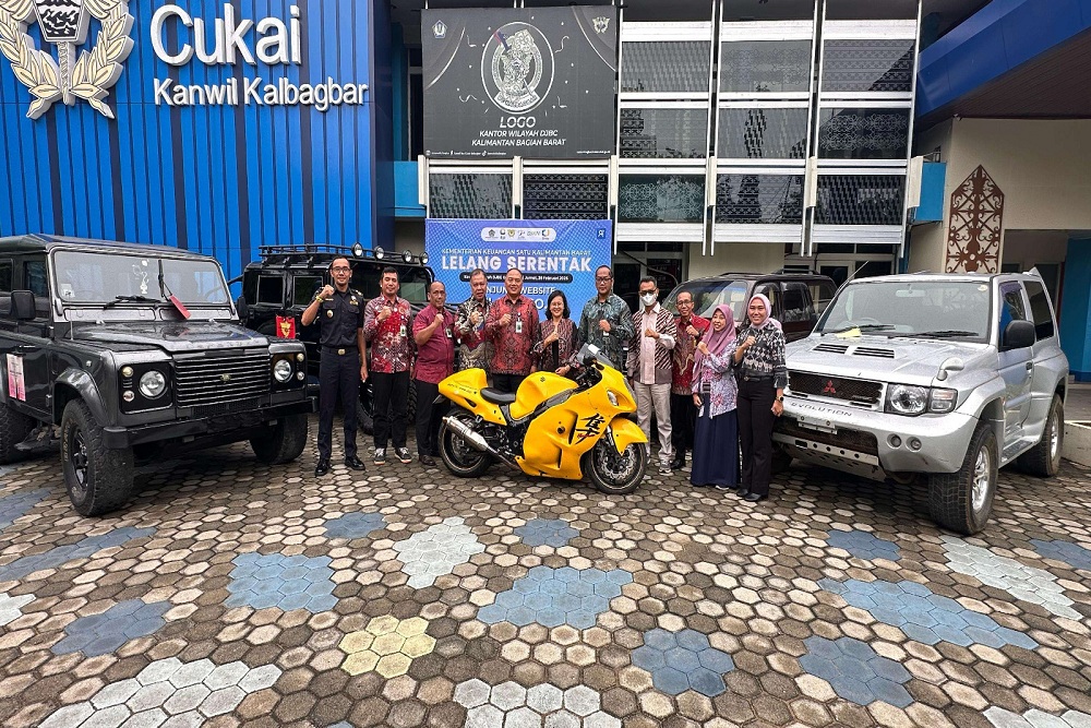  Bea Cukai Kalbagbar Panen di Lelang Serentak, Lebih Dari Rp5 Miliar Masuk Kas Negara