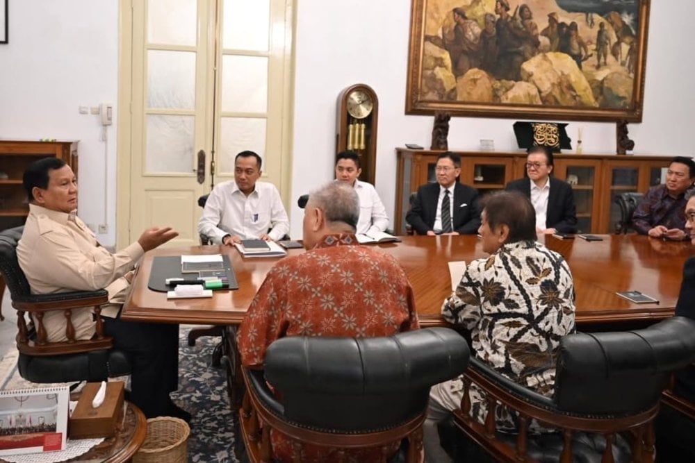  Prabowo Minta Masukan Ray Dalio untuk Danantara Bareng Konglomerat RI