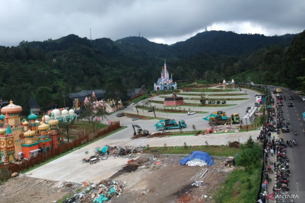  Hibisc Fantasy Puncak Dibongkar, Kerugian Bukan Tanggung Jawab Pemprov