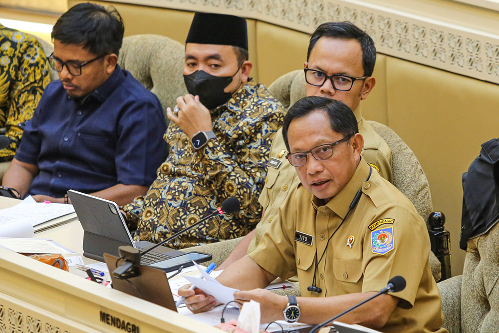  Raker dan RDP Kesiapan Pemilihan Ulang Kepala Daerah