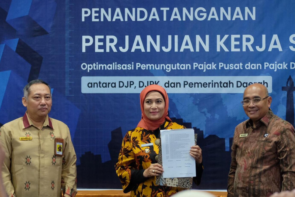  DJP Kerja Sama dengan 19 Pemda untuk Optimalkan Pungutan Pajak