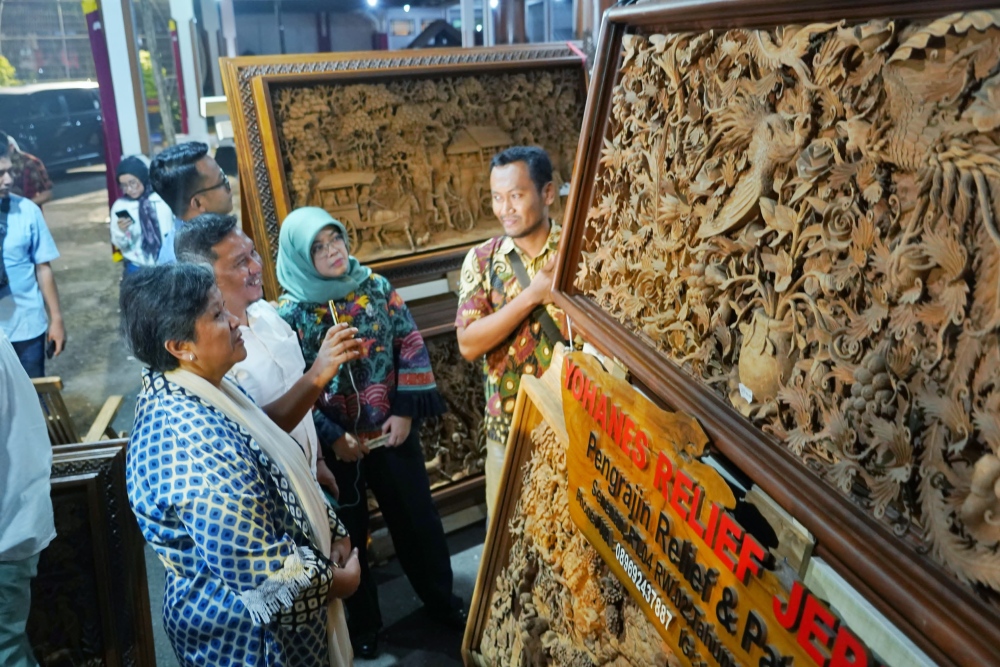  BI & Pemkab Jepara Angkat Kerajinan Ukir Melalui JIF-BW Gayeng 2025