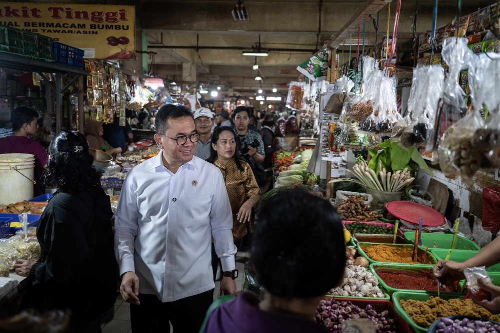  Mendag Tinjau Harga Pangan Jelang Lebaran