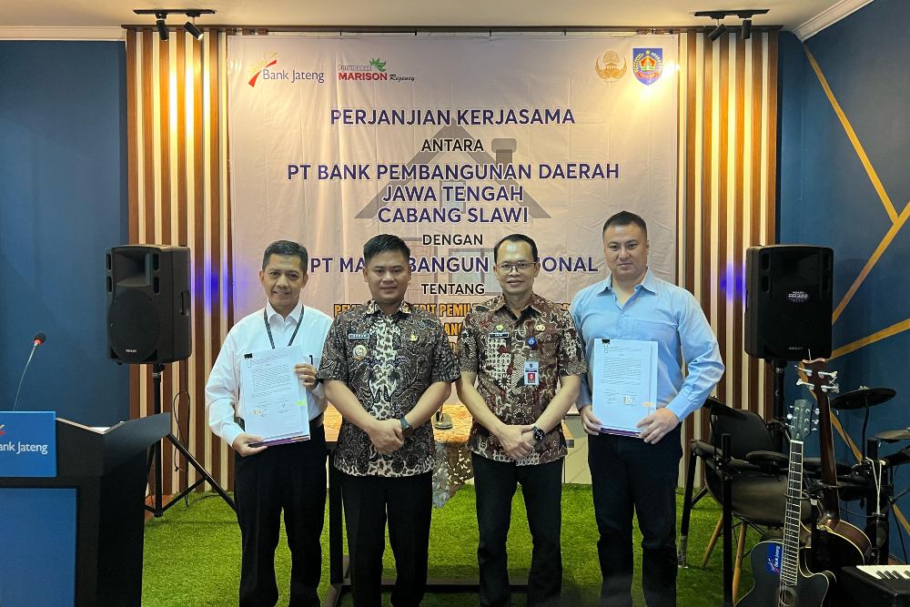  Bank Jateng Gandeng Maris Bangun Nasional Bangun Rumah untuk Korpri Kabupaten Tegal