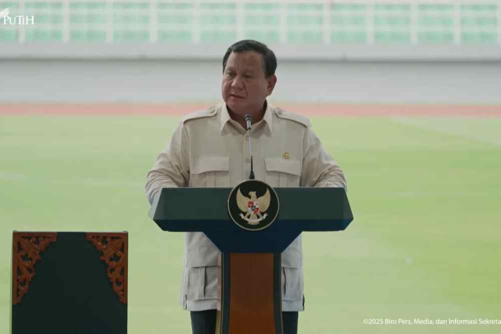  Prabowo Prihatin Timnas Indonesia Dikalahkan Australia 5-1: Ke Depan Lebih Baik