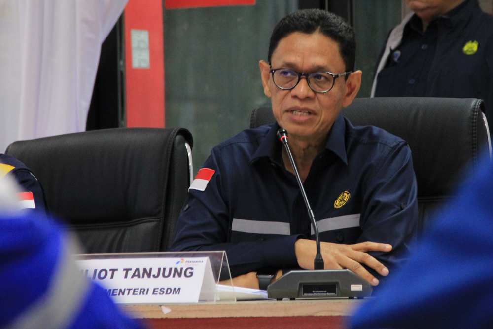 Wakil Menteri Energi dan Sumber Daya Mineral (ESDM) Yuliot Tanjung, di Padang/Muhammad Noli Hendra
