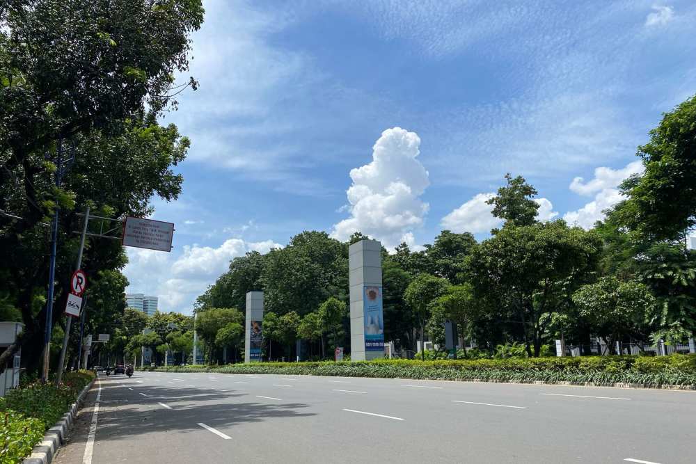  Ini Kondisi Jalanan Jakarta Lengang Jelang Lebaran 2025