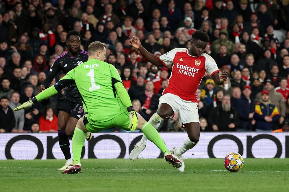  Arteta Siap Mainkan Bukayo Saka saat Arsenal Hadapi Fulham