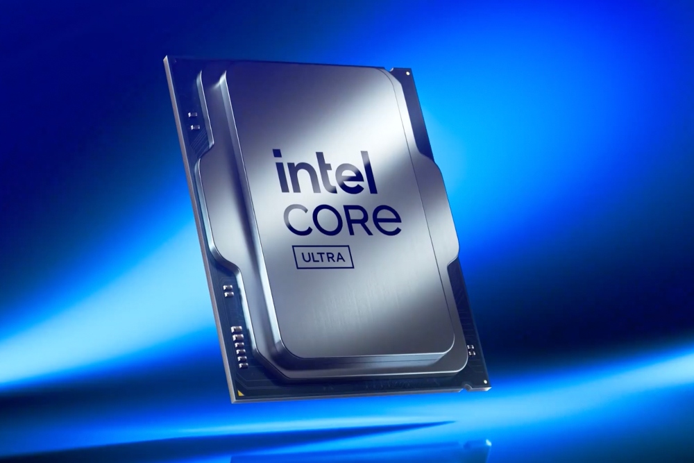 Logo Intel di Chipset Intel Core