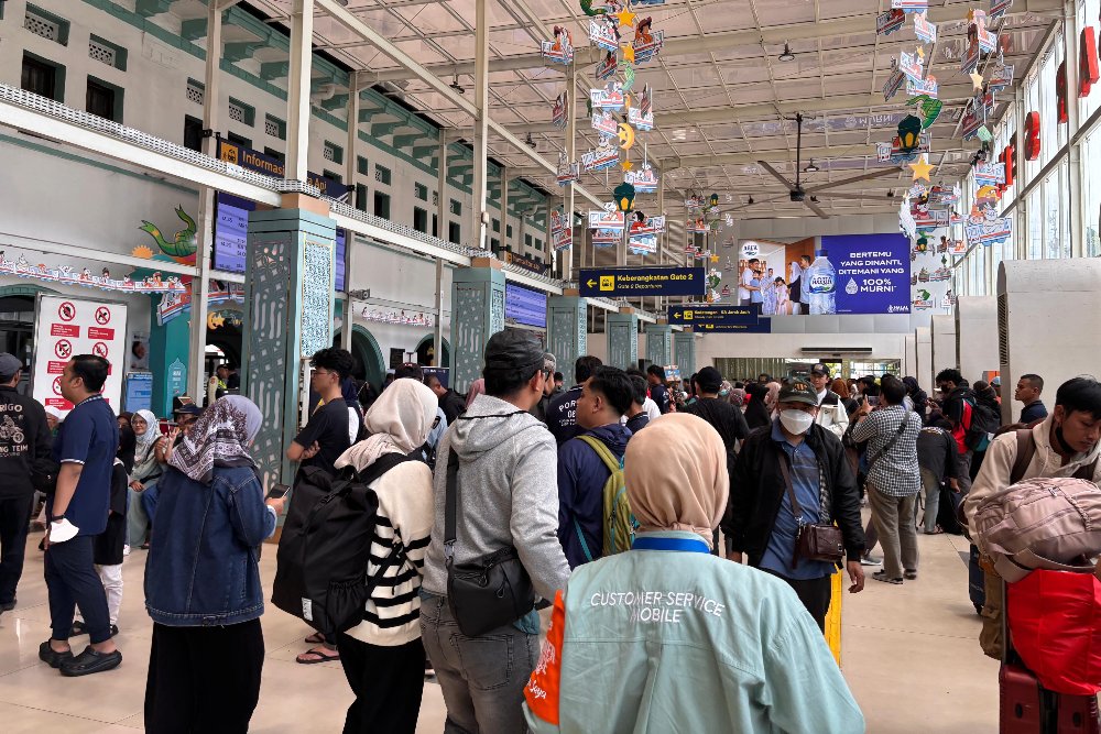 Puncak Arus Balik Lebaran 2025, PT KAI Catat 52.056 Pemudik Kembali ke Jakarta