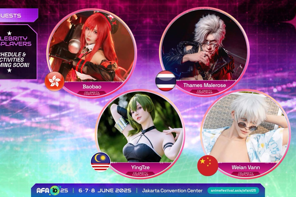  Anime Festival Asia Bakal Kembali Hadir di Jakarta Juni 2025, Harga Tiket Mulai Rp120.000