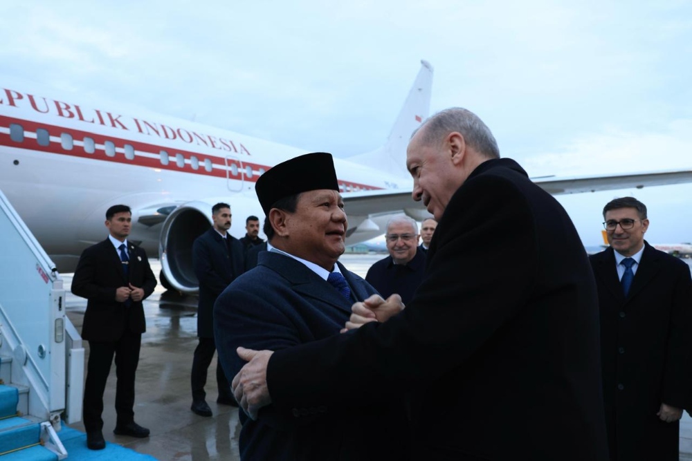  Istana ungkap Alasan Prabowo Temui Erdogan, Ini yang Dibahas