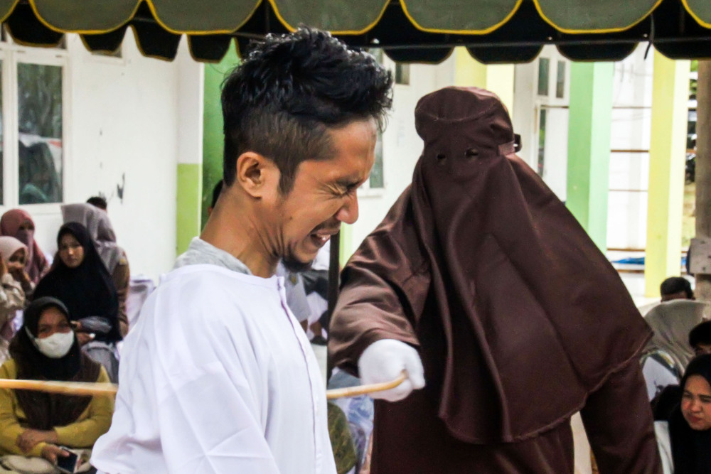  Eksekusi Cambuk di Aceh