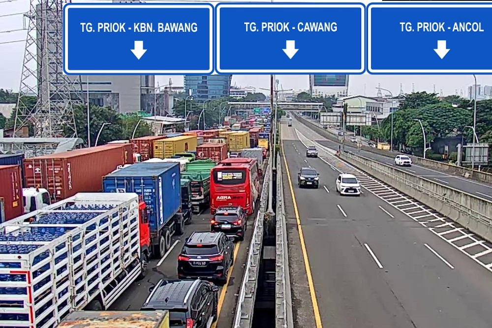  Polisi Sebut Macet Priok Ditargetkan Tuntas Senin 21 April, Ada 13 Kapal Kontainer Terdampak