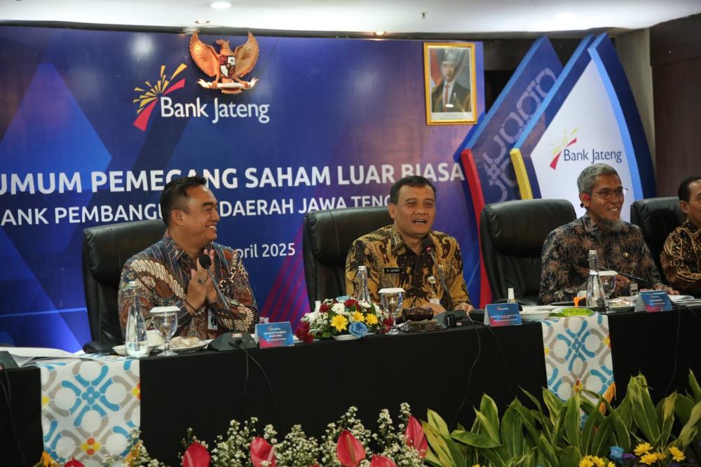  Bank Jateng Gelar RUPSLB, Berikut Jajaran Direksi dan Komisaris Terbaru
