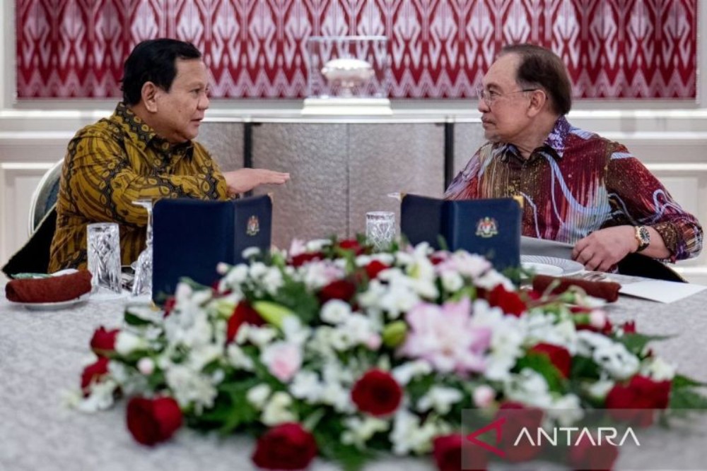  Prabowo Bakal Terima Wakil PM Malaysia di Istana Sore Ini (22/4)