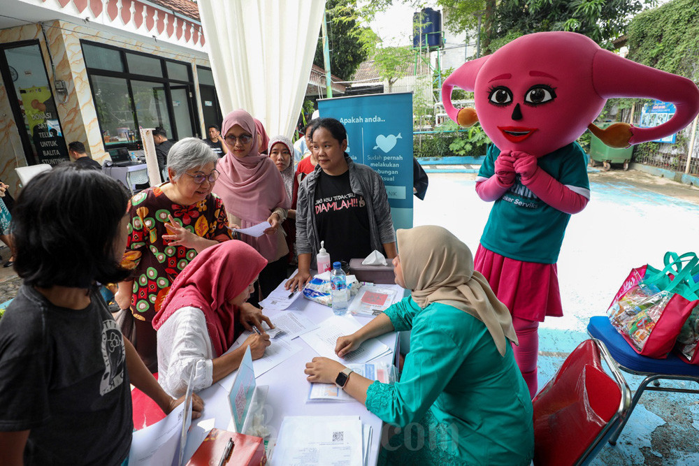 Talkshow dan Skrining Kanker Serviks Berbasis Populasi