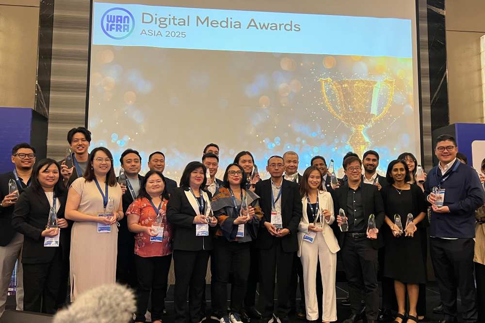  Bisnis Indonesia Raih 3 Penghargaan Digital Media Awards Asia 2025