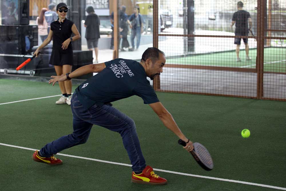  Bank Mandiri Bersama Doogether Membuka Padel Parc