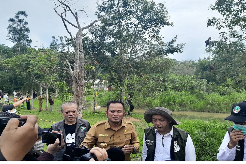 Menteri Kehutanan Raja Juli Antoni menyoroti kasus tambang liar di Kawasan Hutan Dengan Tujuan Khusus (KHDTK) Universitas Mulawarman / Istimewa