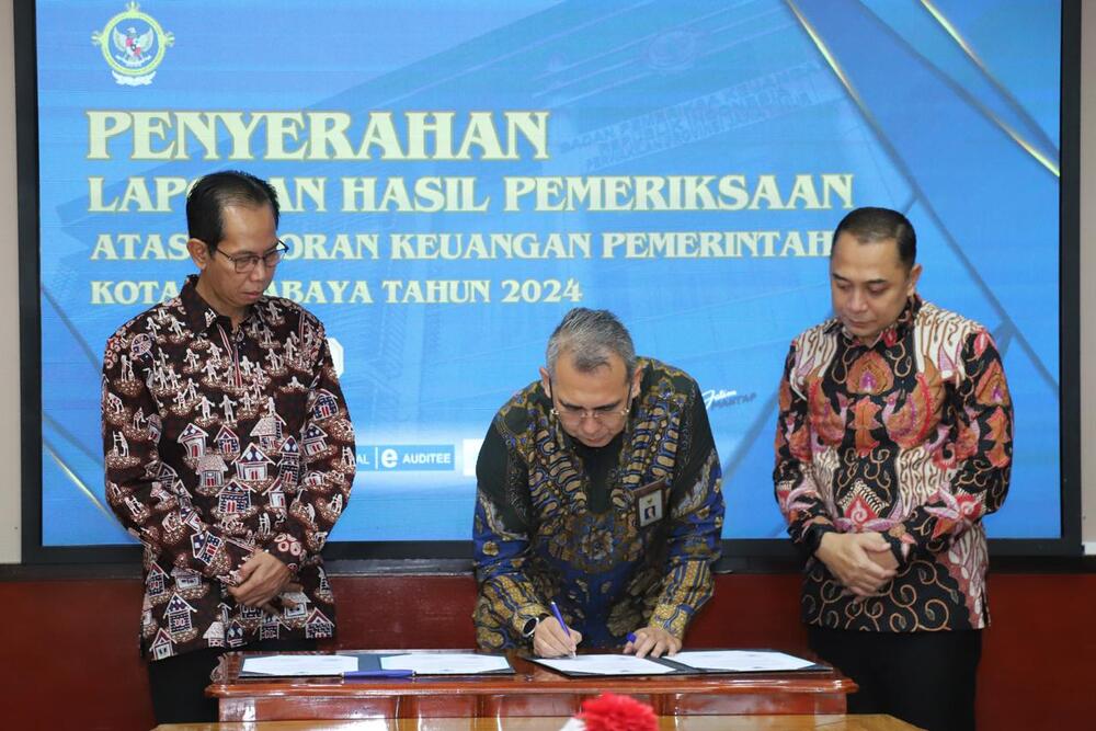  Surabaya Raih WTP ke-13 Kali, Ketua DPRD: Selamat, Pelecut Kinerja Pemerintahan