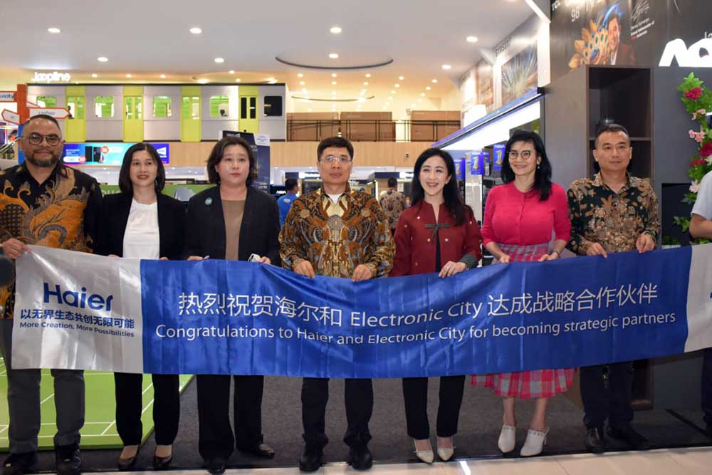  Haier Indonesia dan Electronics City Indonesia Menjadi Mitra Strategi