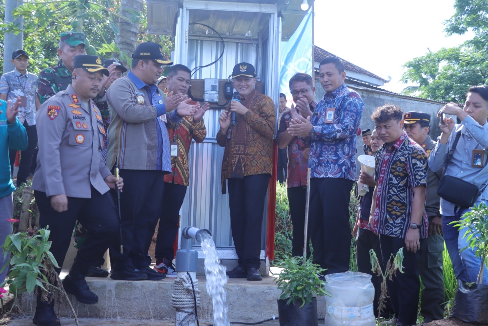  Bantu Petani, Bank Jateng Luncurkan Program CSR Sumur Pantek di Wonogiri