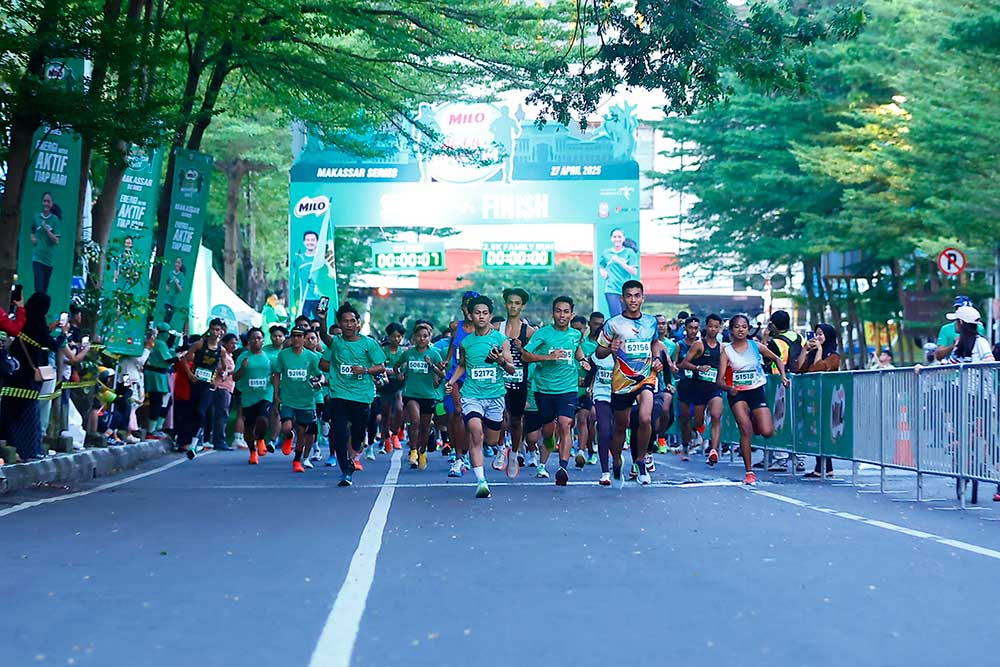  Nestle MILO Kembali Hadirkan Road to MILO ACTIV Indonesia Race 2025 Makassar
