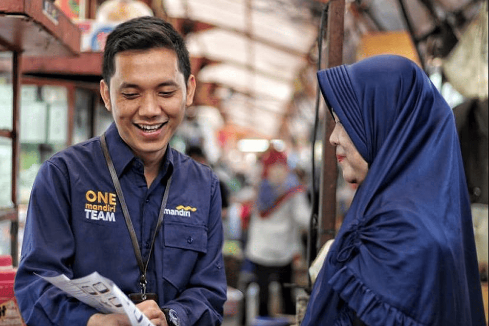  Dukung UMKM, Bank Mandiri Salurkan KUR Rp12,8 Triliun per Maret 2025