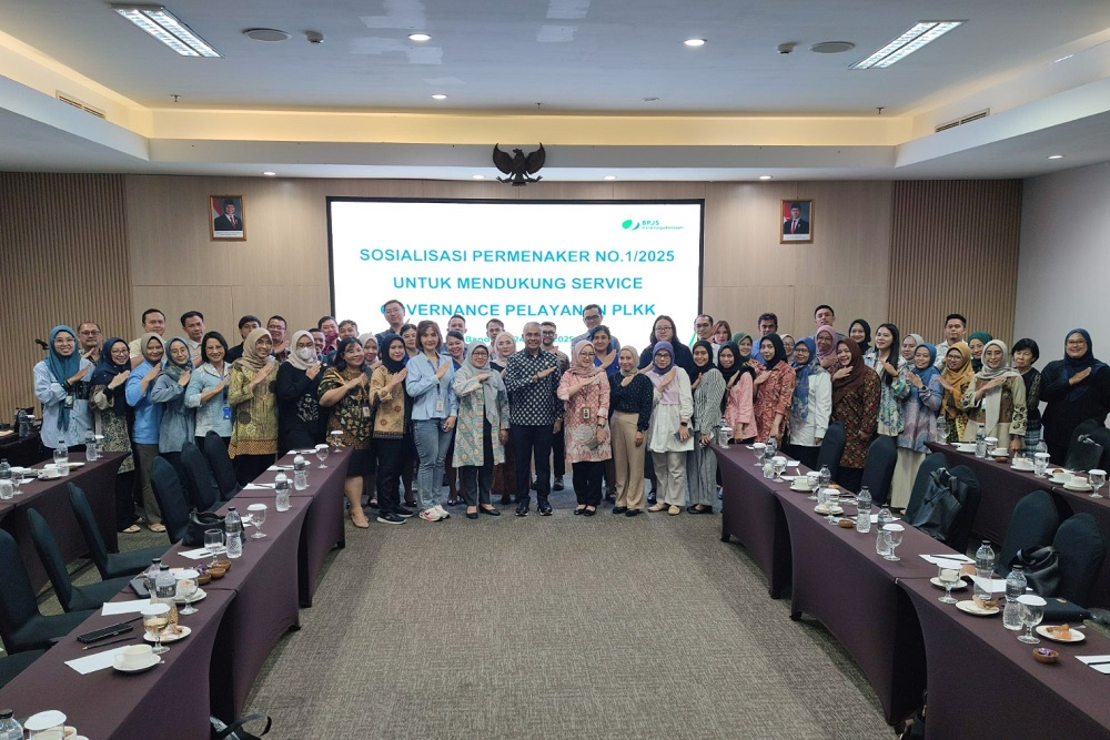  BPJS Ketenagakerjaan Kantor Cabang Bandung Suci Sosialisasikan Permenaker 1/2025