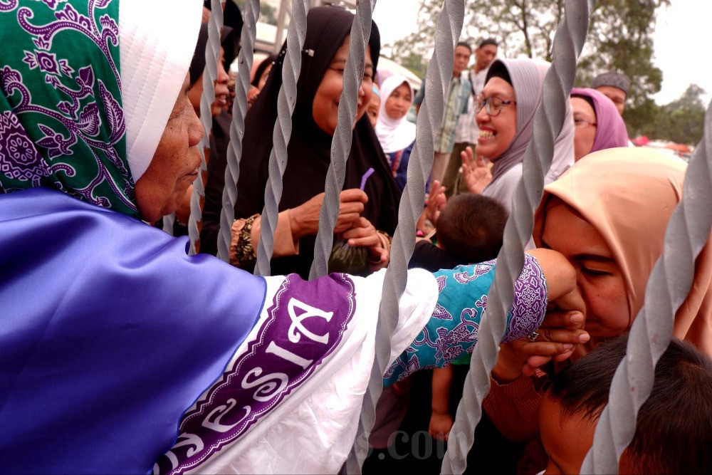  Kloter 1 Embarkasi Medan Masuk Asrama Haji 1 Mei 2025