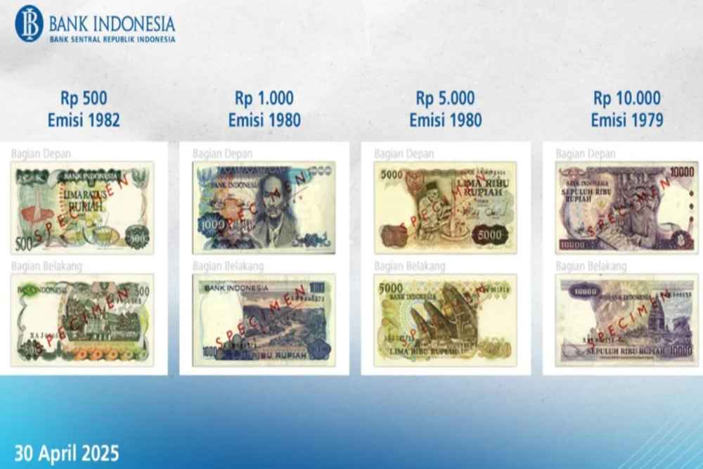  Terakhir Besok! Ini Daftar Uang Kertas yang Harus Segera Ditukar di BI
