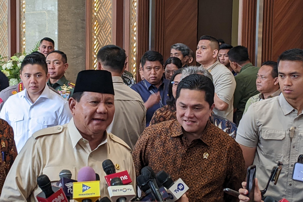  Erick Thohir ungkap Pesan Prabowo di Acara Danantara
