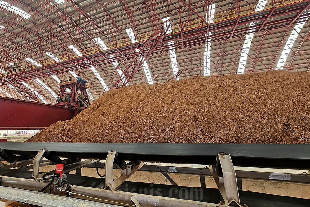 Inalum Terima Pengiriman Perdana 21.000 Ton Alumina dari SGAR Mempawah