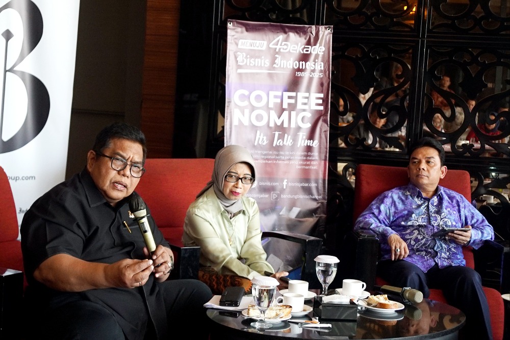  Bisnis Indonesia Gelar Diskusi Coffeenomic Bahas Ekspor Baja