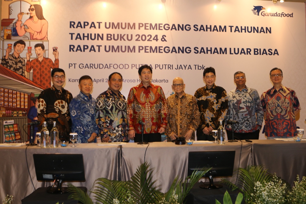  Laba Bersih Garudafood (GOOD) Turun Tipis Jadi Rp138,44 Miliar Kuartal I/2025