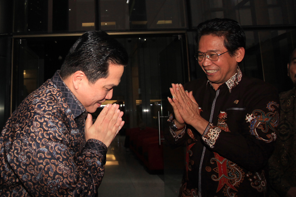  Pertemuan Menteri BUMN dan KPK