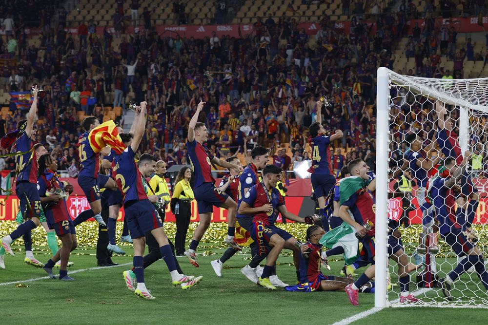 Klub Barcelona akan menghadapi Inter Milan pada leg pertama semifinal Liga Champions. Prediksi Skor Barcelona Vs Inter Milan 1 Mei, Susunan Pemain, H2H, Preview/REUTERS-Marcelo Del Pozo
