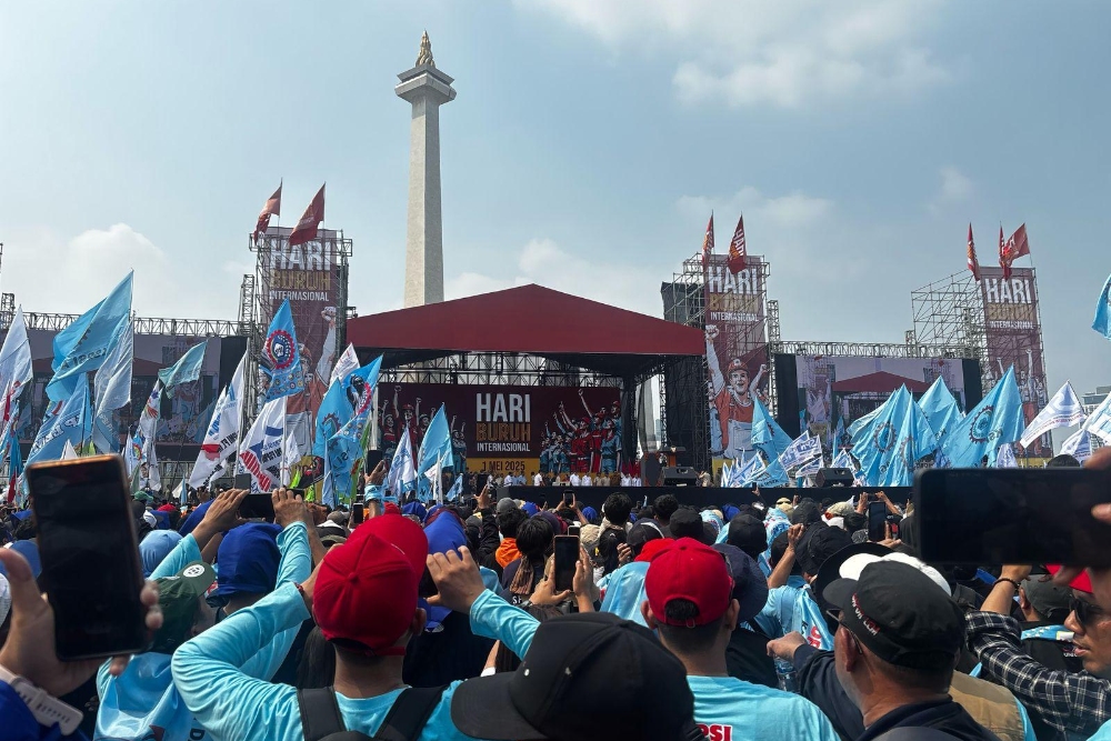  Mensesneg Pastikan Sebagian Tuntutan Buruh Dipenuhi Pemerintah