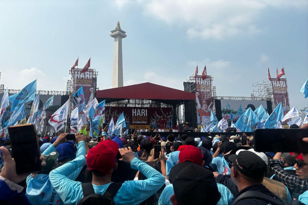  Prabowo: Saya Ini Presiden Buruh dan Orang Susah