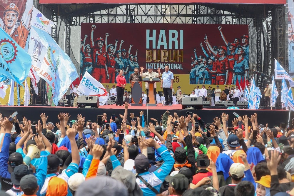 Serikat Buruh Girang Prabowo Mau Bentuk Dewan Kesejahteraan Buruh