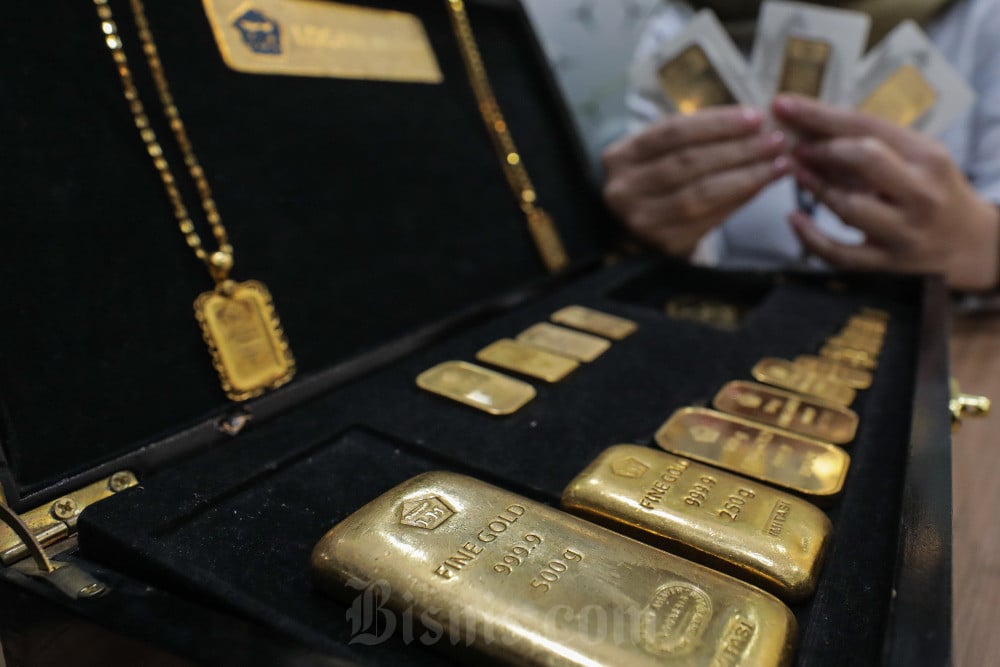 Harga Emas Antam Turun Tajam Hari Ini, Ukuran 1 Gram Dibanderol Rp1,91 Juta