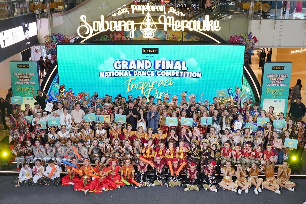 Pemenang iForte Dance Competition Tampil di Pagelaran Sabang Merauke 2025