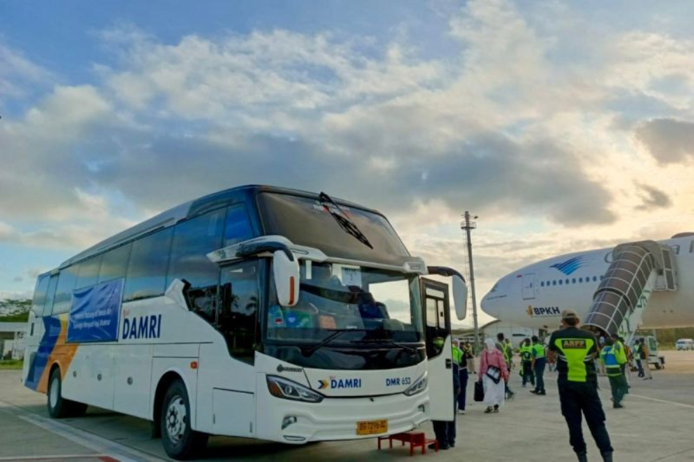  Damri Operasikan 64 Bus untuk Angkutan Haji 2025