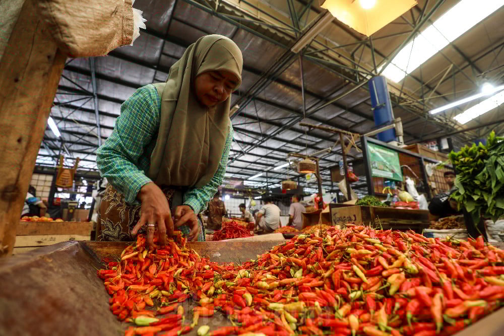Harga Pangan Hari Ini 3 Mei: Cabai Rawit Merah Tembus Rp61.475 per Kilogram