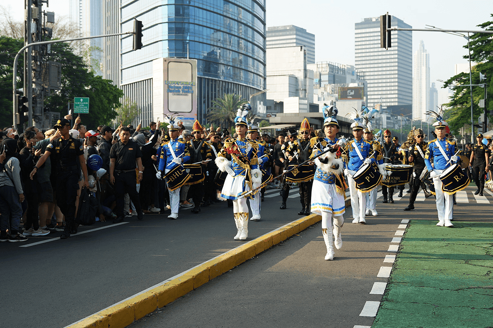 Parade Inspirasi Diri Meriahkan CFD Jakarta Rayakan Budaya Nusantara