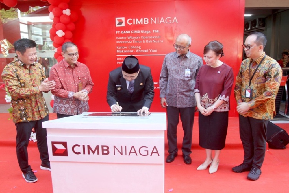 CIMB Niaga Resmikan Kantor Berkonsep Hybrid Digital Branch Kedua di Makassar